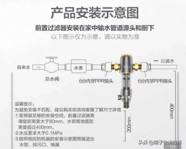 ​净水器前置过滤器安装在什么位置？