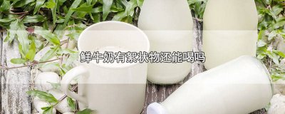 ​鲜牛奶有絮状物喝了怎么办 纯牛奶成絮状还能喝吗