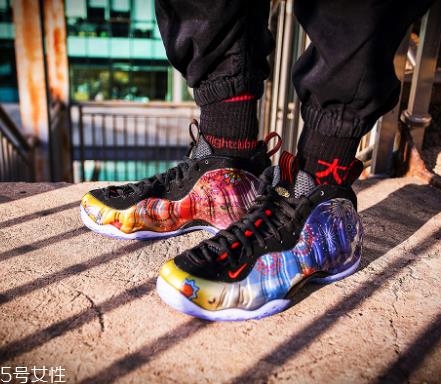 nike air foamposite one cny新年烟花喷开箱测评