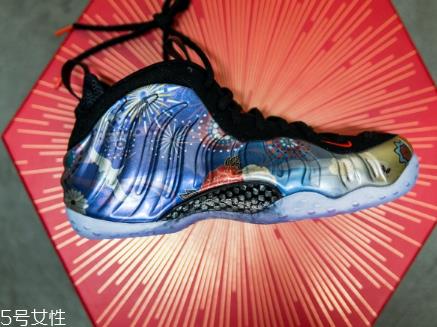 nike air foamposite one cny新年烟花喷开箱测评